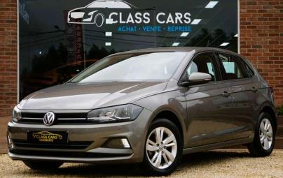 Volkswagen Polo 1.0i Navigation / Park-PDC / Front-Assist / Régulateur / Bluetooth / LED / Jantes / Euro6 / Carnet