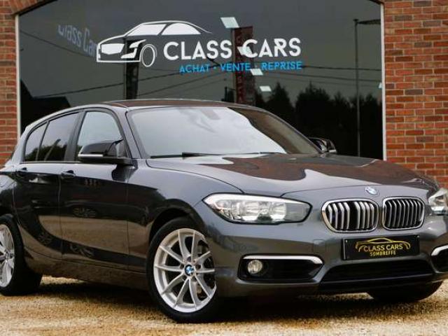 BMW 118 dA BOÎTE AUTO / GPS / SIÈGES CHAUFFANTS / SIÈGES SPORT / PDC / CLIM AUTO / RÉGULATEUR / BLUETOOTH / VITRES TEINTÉES