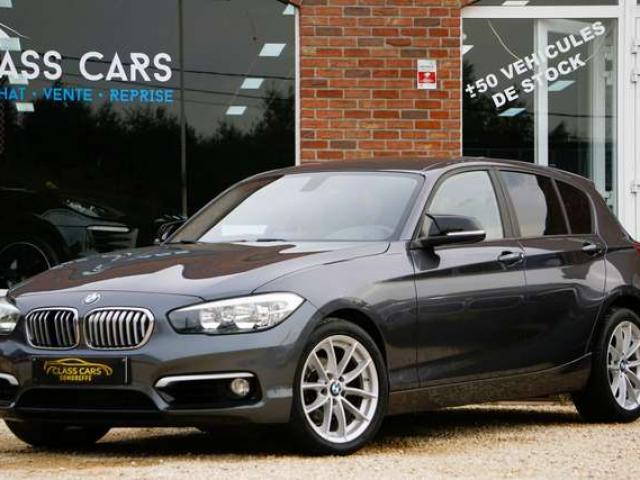 BMW 118 dA BOÎTE AUTO / GPS / SIÈGES CHAUFFANTS / SIÈGES SPORT / PDC / CLIM AUTO / RÉGULATEUR / BLUETOOTH / VITRES TEINTÉES