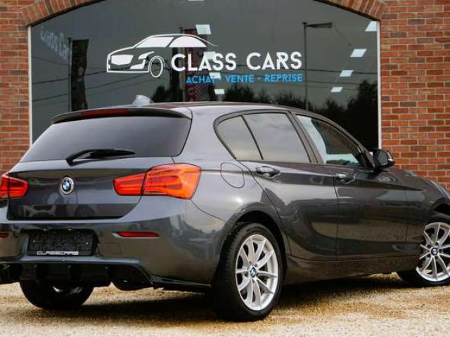 BMW 118 dA BOÎTE AUTO / GPS / SIÈGES CHAUFFANTS / SIÈGES SPORT / PDC / CLIM AUTO / RÉGULATEUR / BLUETOOTH / VITRES TEINTÉES