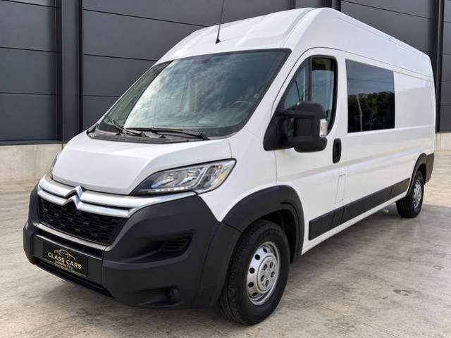 Citroen Jumper 2.0 HDi L3H2 LONG CHÂSSIS / TVA-BTW RECUP / DOUBLE CABINE 6 PLACES / ATTACHE REMORQUE / NAVI / CAMERA / CRUISE / EURO 6B